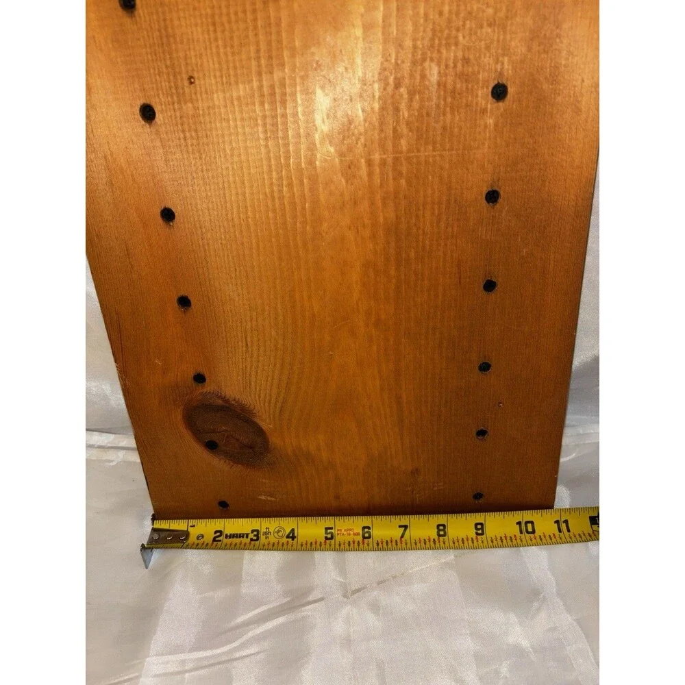 Vintage Wooden Perpetual Calendar Bunnies Cottage Core Decor